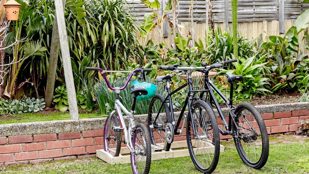 How To Make a D.I.Y. Bike Rack Bunnings Australia