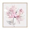 Artey | Tender Love I - Framed Canvas - Natural Frame - 140 x 140cm