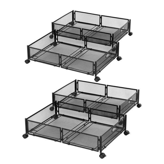 Artiss 4x Under Bed Storage Containers