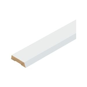 40 x 10mm 5.4m Pinetrim Plus Double Bevel Finger Jointed Untreated Pre-Primed Pine