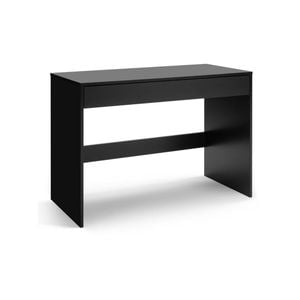 Design Square Marias Computer Study Home Office Desk W/ 1-Drawer - Black