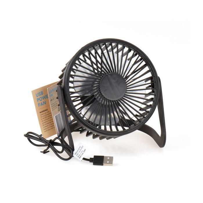 Click Black USB Powered Fan