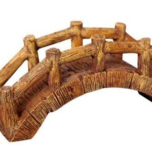Aqua One Wooden Bridge Ornament 13.5x5x6cm (37474)