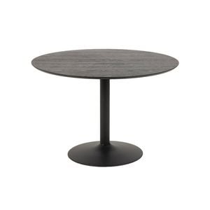 Modern Furniture TITAN Round Dining Table 110cm - Black