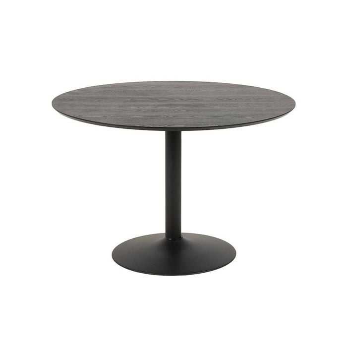 Modern Furniture TITAN Round Dining Table 110cm - Black