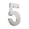 Sandleford 120mm Stainless Steel Azure House Number 5