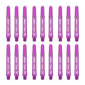 18pc Target Pro Grip Nylon Shaft Replacement Dart Accessory Intermediate Prpl
