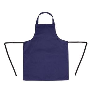 Whites Bib Apron Polycotton Navy Blue 710x960mm Commercial Kitchen Hospitality Workwear