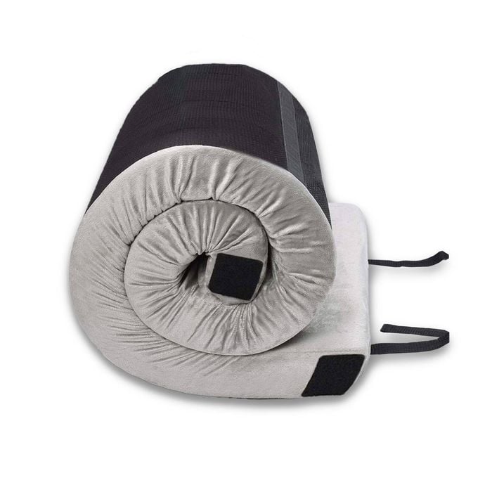 Comfeezzz Single Memory Foam Camping Mattress Portable Roll Up Mat Cushion W/travel Bag