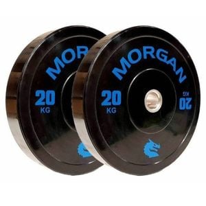 Morgan 20kg Olympic Bumper Plates  (pair)