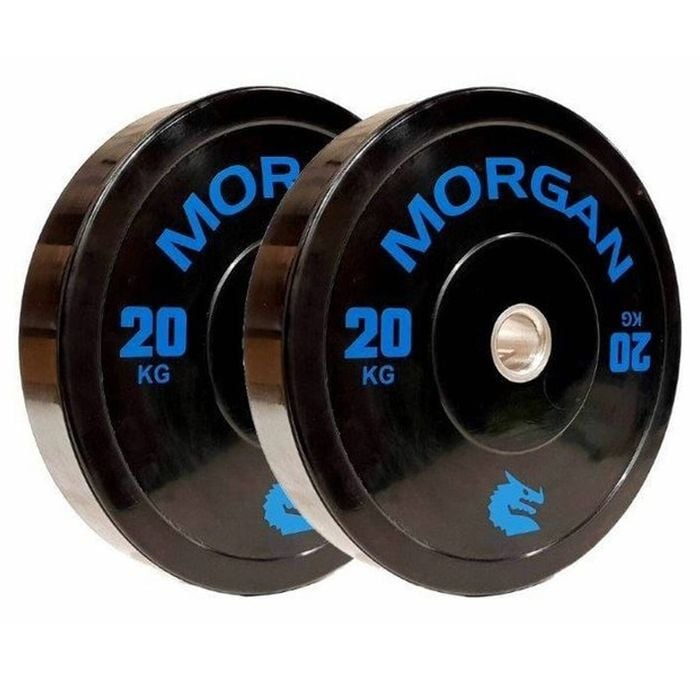 Morgan 20kg Olympic Bumper Plates  (pair)