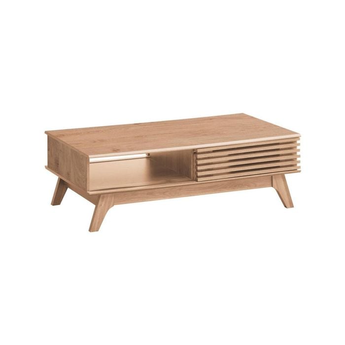 Clancy Coffee Table 2 Doors Oak Woodgrain