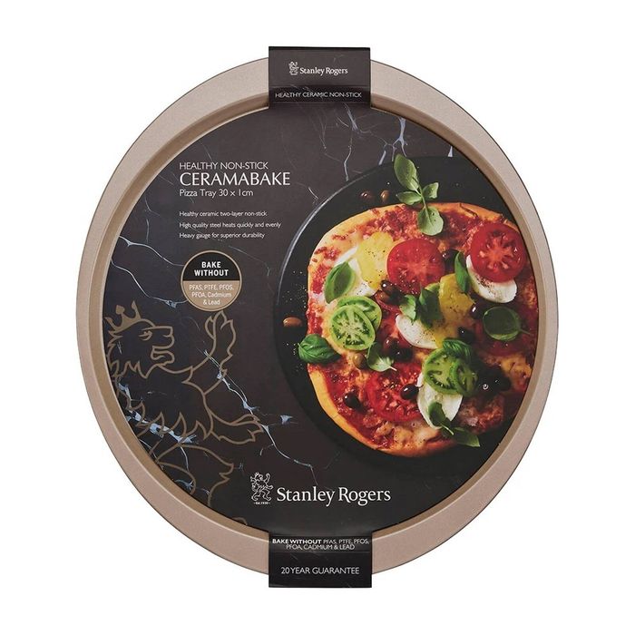 Stanley Rogers Ceramabake 30cm Non-Stick Ceramic Pizza Tray