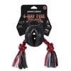 Paws & Claws 4-Way TPR Tyre 40cm Double Tugger Rope