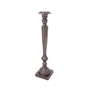 Ssh Collection Athena 58cm Single Candle Stand - Black Nickel