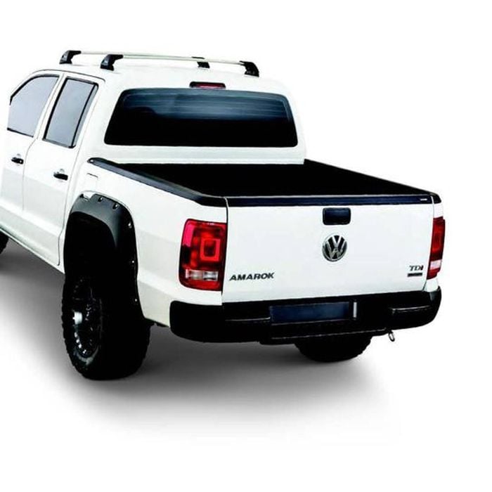 Matte Black Tailgate Guard Cap Protector For Volkswagen Amarok 2010-2021