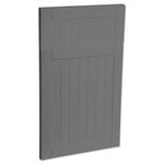 Kaboodle 450mm Smoked Grey Country 1 Door / 1 Drawer Panel
