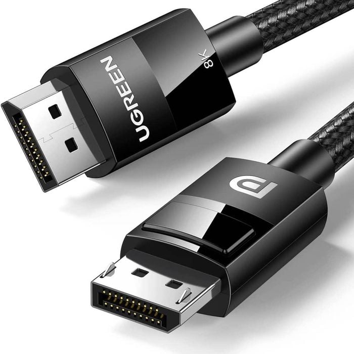 Ugreen 2m Display Port 1.4 Plastic Case Braided Cable
