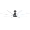 Vencha Titanic RWS Tri-Control  DC 1530mm ABS Blades DC Ceiling Fan - Black/White