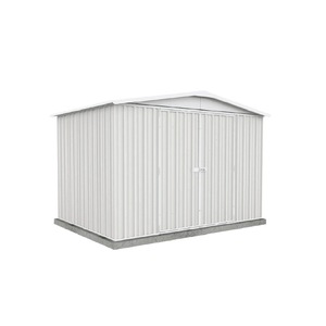 Absco Sheds 3.0 x 2.18 x 2.06m Surfmist Double Door Regent Garden Shed
