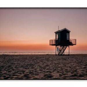 Colorful Sunset on The Beach  Print 100% Australian Made 120x90cm  (Poster)