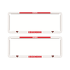 2x OFFICIAL AFL ESSENDON BOMBERS Car Number Plate Frame Cover Surround