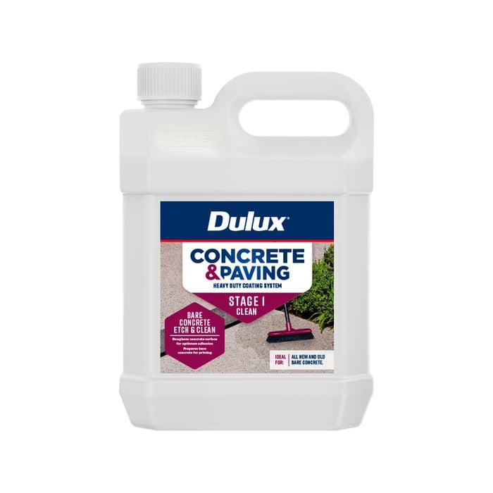 Dulux 4L Concrete & Paving Bare Concrete Etch & Clean