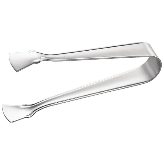Olympia Stainless Steel Sugar Tongs Grooved Jaws Dishwasher Safe 105mm