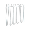 ProtectorAl 800 - 1200 x 1200mm Pearl White Aluminium Spear Top Pool Gate