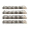 4PK Linen House 630GSM Inverloch Shadow Charcoal Cotton Hand Towel 40x60cm