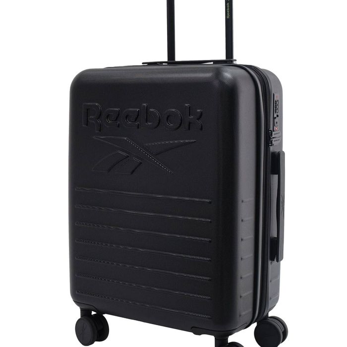 Reebok Adventure Cabin 49L Hard Shell Case Suitcase Travel Luggage Black