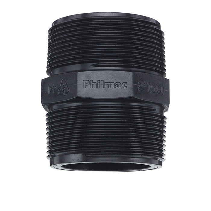 Philmac 1-1/2" BSP Thread Pipe Nipple