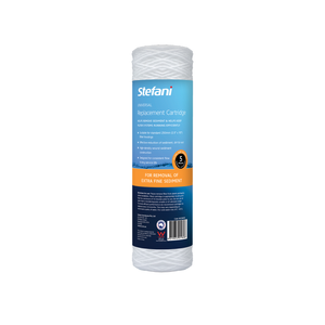 Stefani 5 Micron 2.5 x 10" Wound Sediment Replacement Water Filter Cartridge