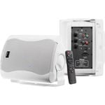 CLB5AW 5" Active Box Speakers With Bluetooth Renaming White 40W Rms 90W Max