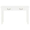 Tasmania 2 Drawer Straight Leg Sofa/Hall Table (White)