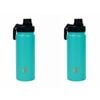 2PK Annabel Trends Watermate 550ml Stainless Steel Bottle Jade