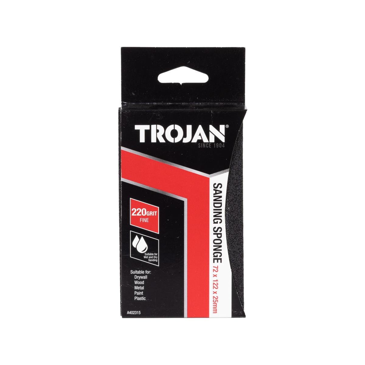 Trojan 220 Grit Jumbo Sanding Sponge Bunnings Australia