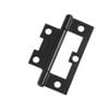 Lane 75mm Easy Fit Matte Black Hinge - Pack of 2