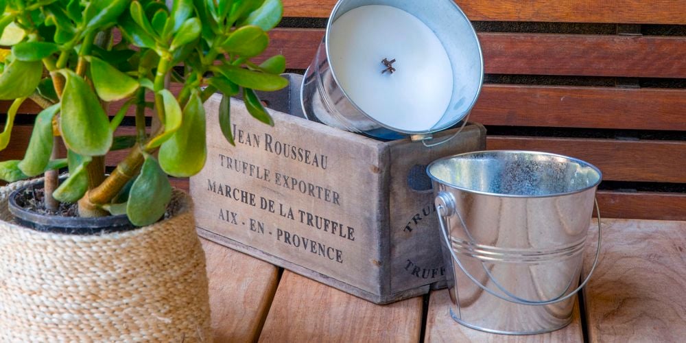 Waxworks Citronella Bucket Candle Repellent repeller 3340370