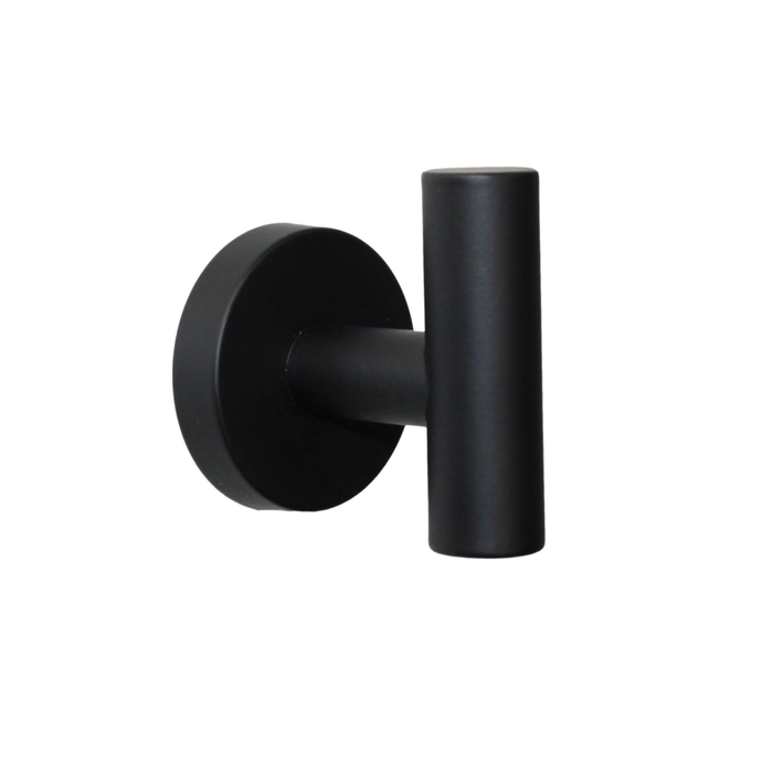 Barelli Matte Black Toscana Robe Hook