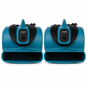XPower X-600AC Air Mover (520W) – Carpet Dryer, Fan, Blower for Water Damage