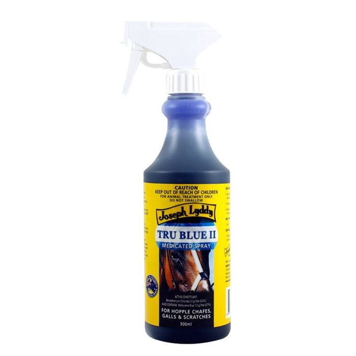 Joseph Lyddy Tru Blue Ii Medicated Horse Spray 500ml