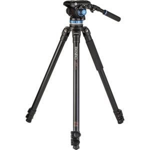 Benro Aluminum Single-Tube Tripod with S6Pro Fluid Video Head