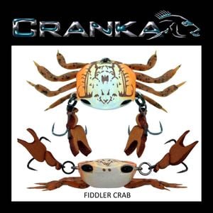 Cranka Crab Light 3.9g Hard Body Fishing Lure Fiddler Crab