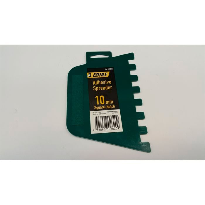 Ezitile Adhesive Tile Spreader 10mm Square Notch