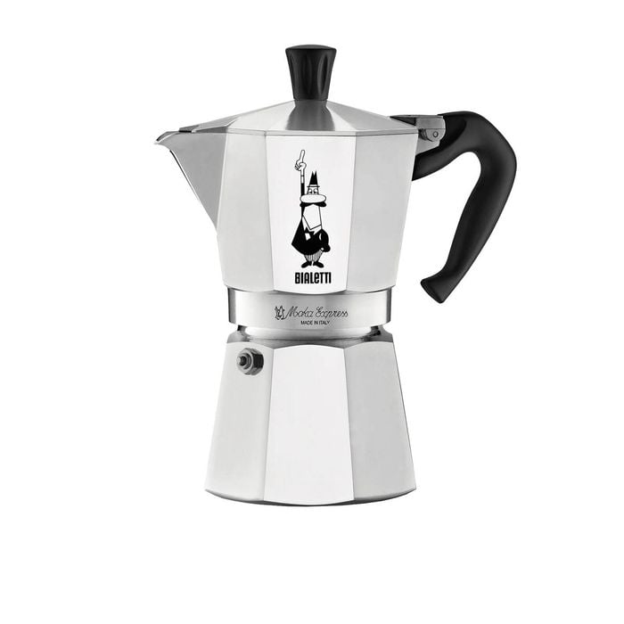 Bialetti Moka Express Stovetop Espresso Maker 6 Cup