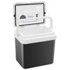 YOPOWER 24 Liter Mini Car Fridge Black