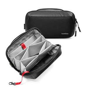 tomtoc Navigator-T13 Pro Tech Organiser 2.4 L Black
