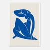 Galrie Henri Matisse Blue Nude II Art Print Modernist Masterpiece (1952) Elegant for Home, Poster Only, A4 21 x 30cm (8x12inch)