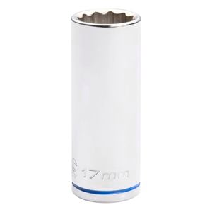 Kincrome 17mm 3/8" Square Drive Deep Socket